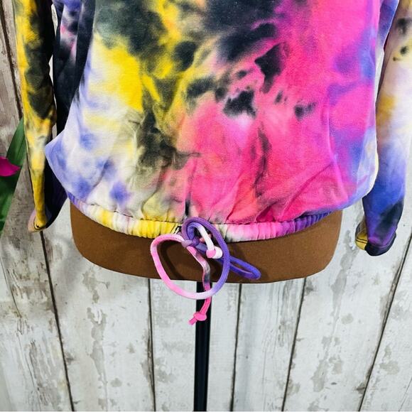 Lush - Tie Dye Mock Neck Sweater - Picture 5 of 10